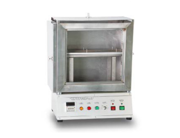 fabric's flame retardant property tester (horizontal beam method) 